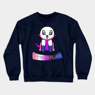 Genderfluid Puppy! Crewneck Sweatshirt